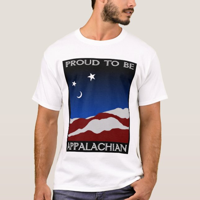 Stolt att vara Appalachian Tee (Framsida)