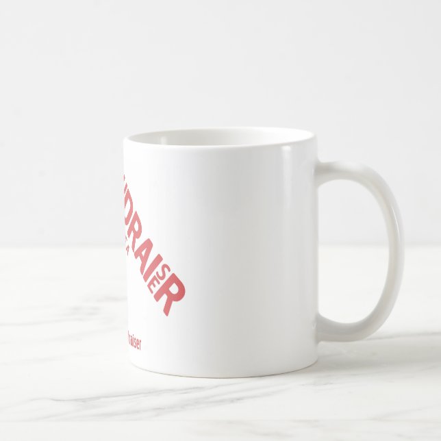 Stolt att vara en Fundraiserkampanjmerchandise Kaffemugg (Höger)