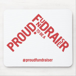 Stolt att vara en Fundraisermousemat Musmatta