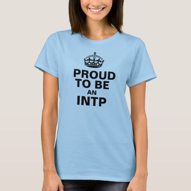 Stolt att vara en INTP Tröja (Framsida)