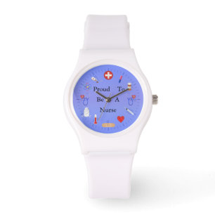 Stolt att vara en sjuksköterska/eller din text armbandsur