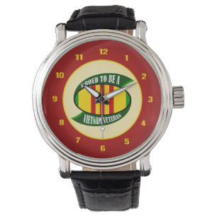 Stolt att vara en Vietnam veteran Armbandsur