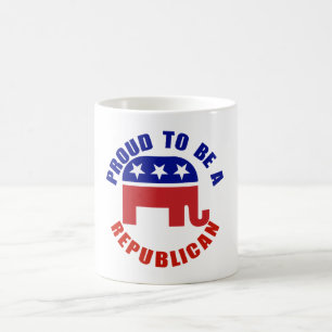 Stolt att vara ett republikanskt original kaffemugg