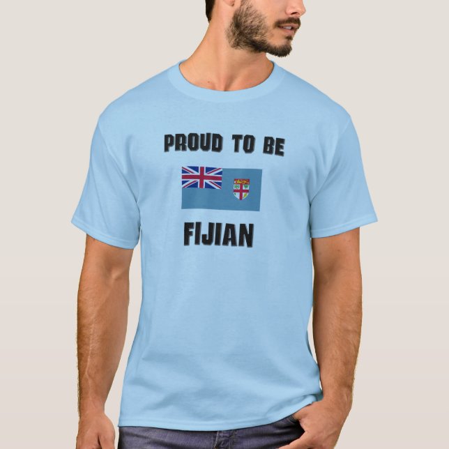 Stolt att vara FIJIAN T Shirt (Framsida)