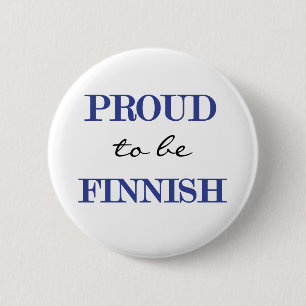 Stolt att vara finlandssvenskt knapp