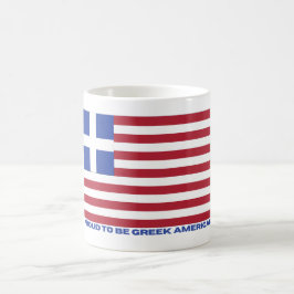 STOLT ATT VARA GREKISKA AMERIKANN! KAFFEMUGG