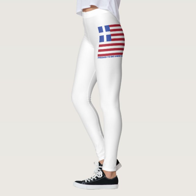 STOLT ATT VARA GREKISKA AMERIKANN! LEGGINGS (Vänster)