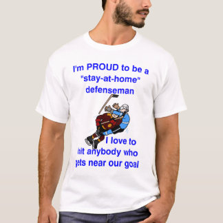 Stolt att vara hemmastadd D-man för stag T-shirt