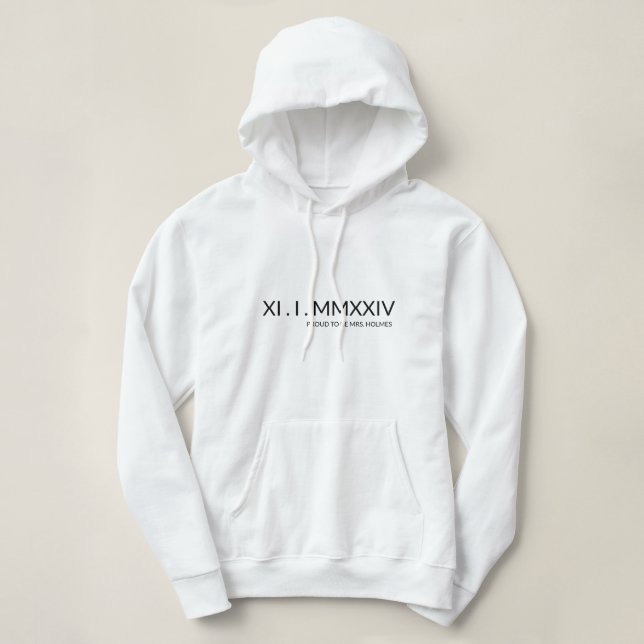 STOLT ATT VARA HOODIE T SHIRT (Design framsida)