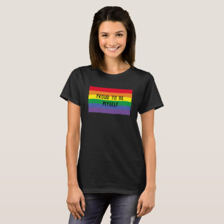 Stolt att vara jag själv LGBTQ-T-tröja T Shirt