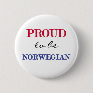 Stolt att vara norskt knapp