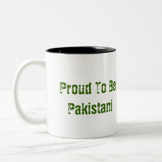 Stolt att vara ..... pakistansk mugg