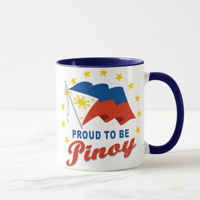 Stolt att vara Pinoy Mugg (Höger)