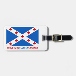 STOLT ATT VARA SCOTTISH CANADIAN! BAGAGEBRICKA
