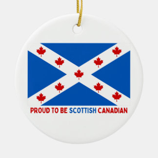 STOLT ATT VARA SCOTTISH CANADIAN! JULGRANSPRYDNAD KERAMIK