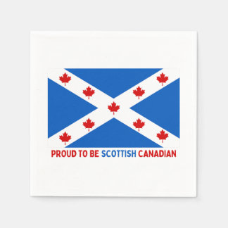 STOLT ATT VARA SCOTTISH CANADIAN! PAPPERSSERVETT