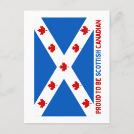 STOLT ATT VARA SCOTTISH CANADIAN! VYKORT