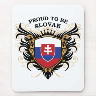 Stolt att vara slovakiskt musmatta