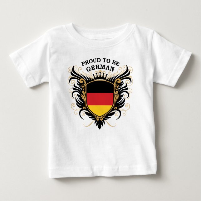 Stolt att vara tyskt t-shirt (Framsida)