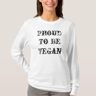 Stolt att vara Vegan T-shirt