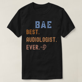 Stolt audiolog, bästa audiolog någonsin t shirt