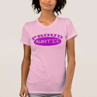 Stolt Auntie (lilor) T Shirt