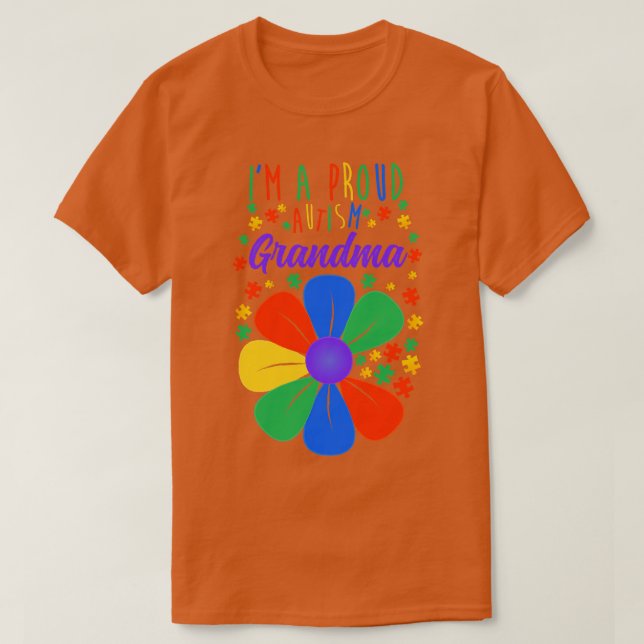 stolt autism farmma Solros T Shirt (Design framsida)