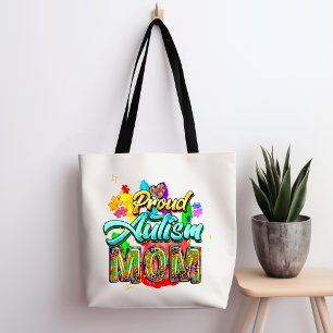 Stolt Autism Mamma Toteväska Tygkasse