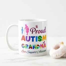 Stolt Autism Mormor Kaffemugg