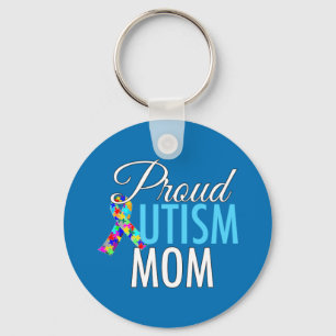 Stolt Autismmamma Nyckelring
