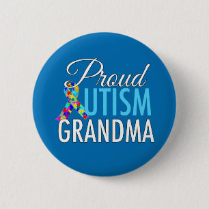 Stolt Autismmormor Knapp