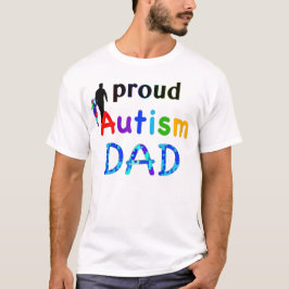 Stolt Autismpappa T-shirt