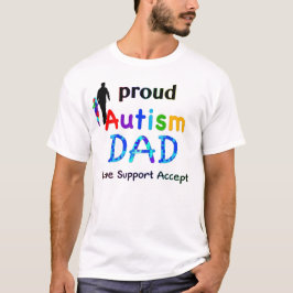 Stolt Autismpappa T-shirt