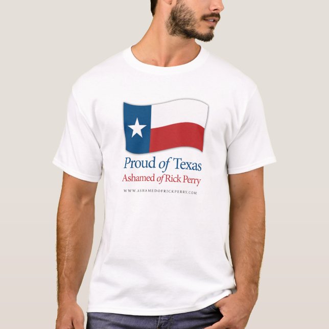 Stolt av den Texas skjortan Tee (Framsida)