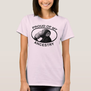 Stolt av min anorschimpans t-shirt