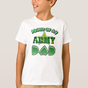 Stolt av min armépappa tee
