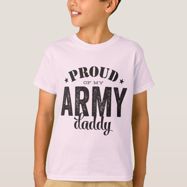 Stolt av min ARMÉpappa Tröja (Framsida)