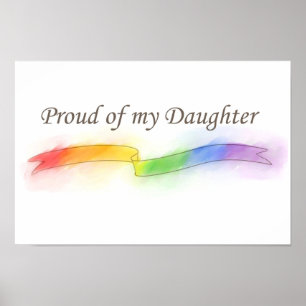 Stolt av min dotter poster