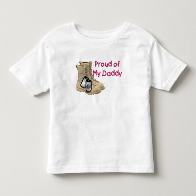 Stolt av min pappa (armén) tröja (Framsida)