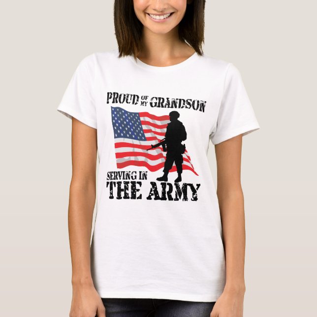 Stolt av min sonson t-shirt (Framsida)