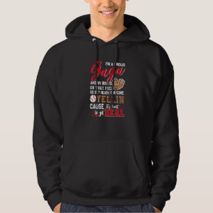 Stolt Baseboll Gaga Baseboll Familj Matchande Hoodie