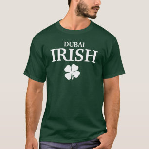 Stolt beställnings- Dubai irländsk stadsT-tröja Tee Shirt