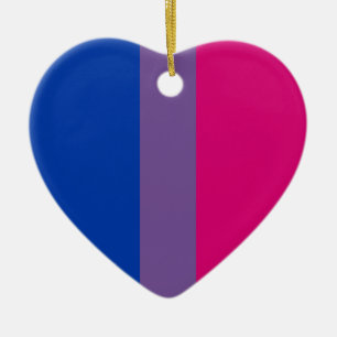 Stolt bisexuell julgransprydnad keramik
