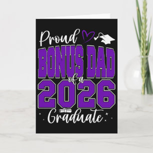 Stolt Bonus Pappa Till En Cl Av 2026 Examinerad St Kort