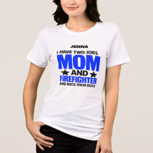 Stolt brandkårismamma t shirt