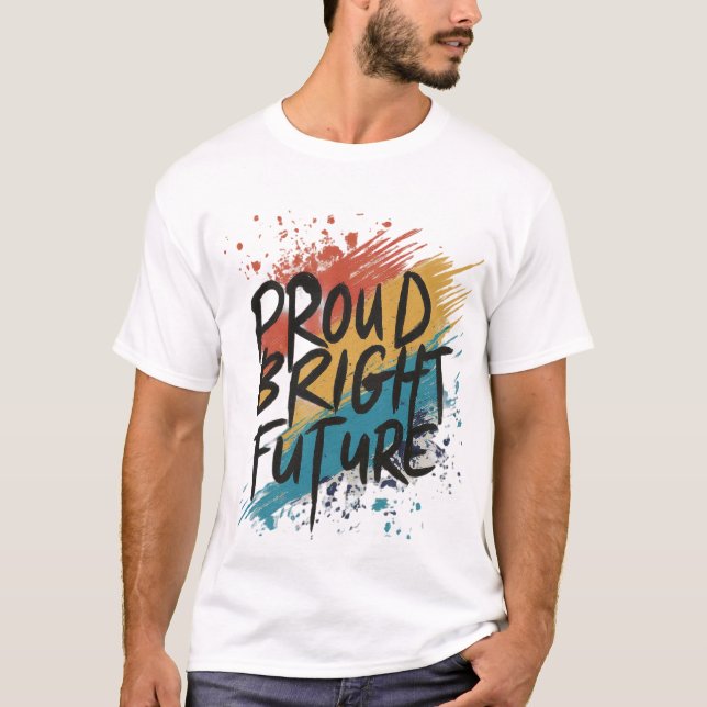 stolt Bright Future T Shirt (Framsida)