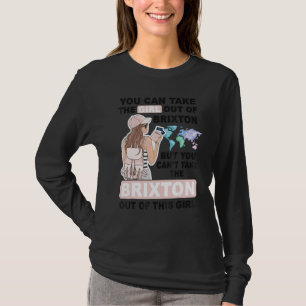 Stolt Brixton-flicka Cool tjej från Brixton City T Shirt
