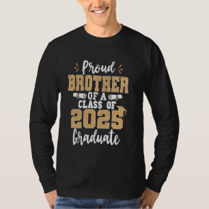 stolt broder av klass G för 2025 Student T Shirt