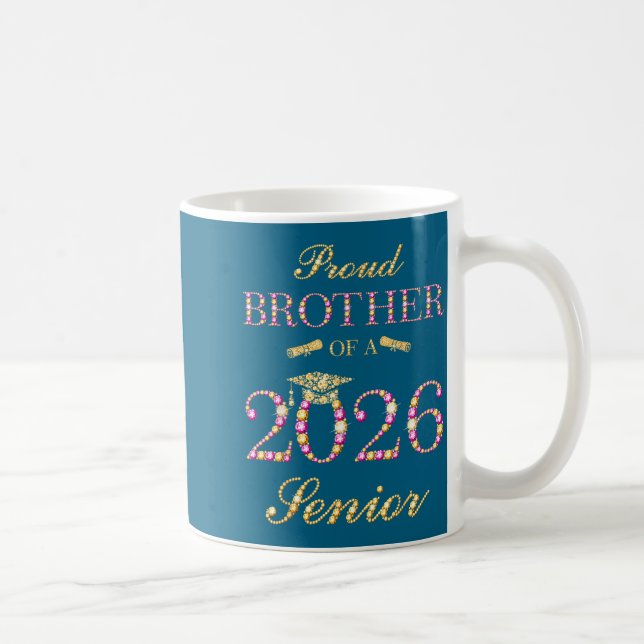 Stolt Bror 2026 Senior Graduate Design Kaffemugg (Höger)