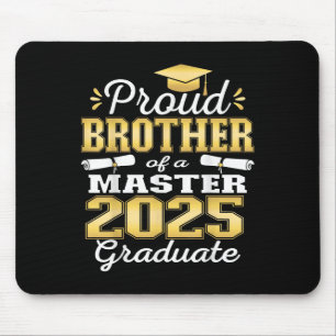 Stolt bror till 2025 Cl Master-examen Familj Gr Musmatta